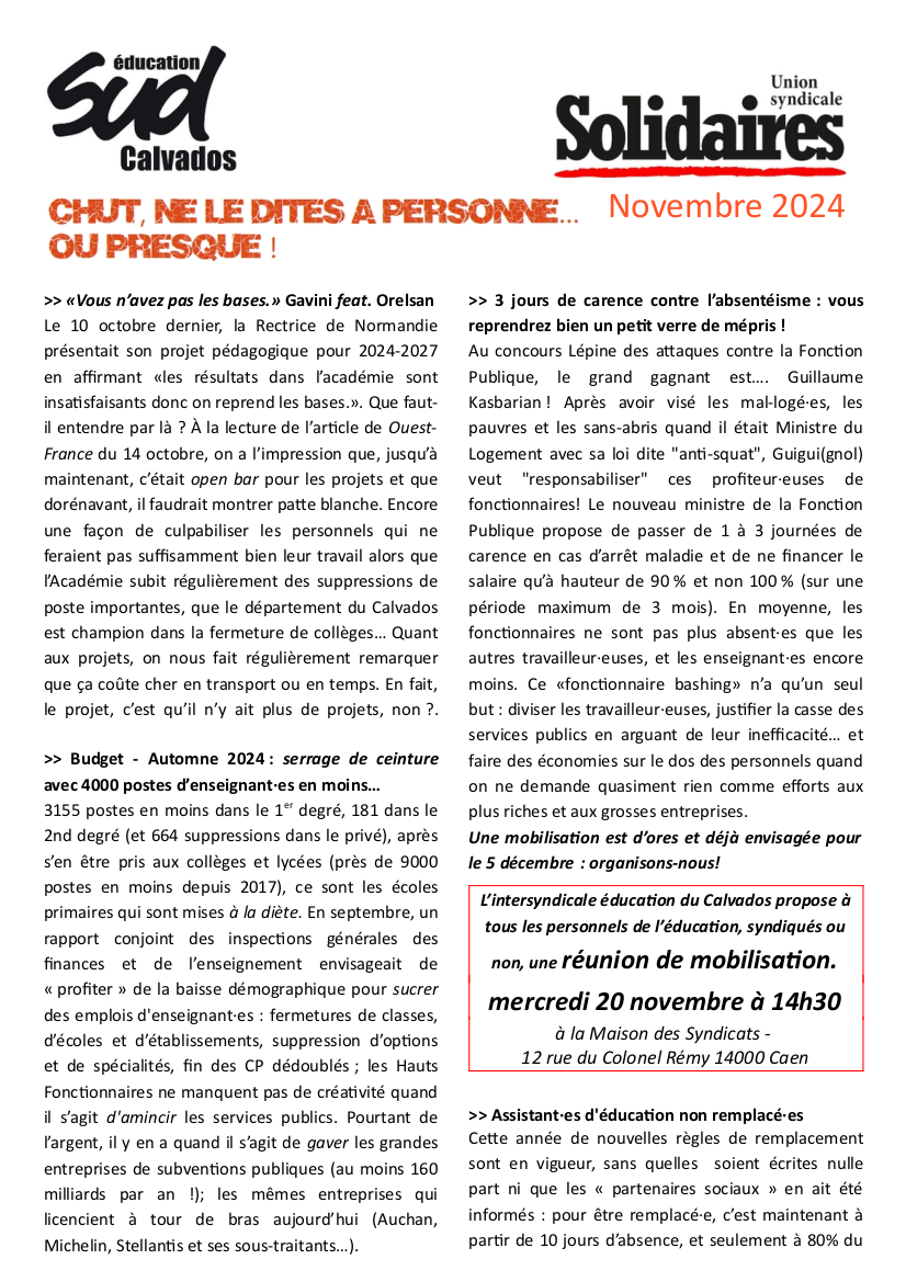 Chut, ne le dites à personne... ou presque ! - n° 17 - janvier 2023